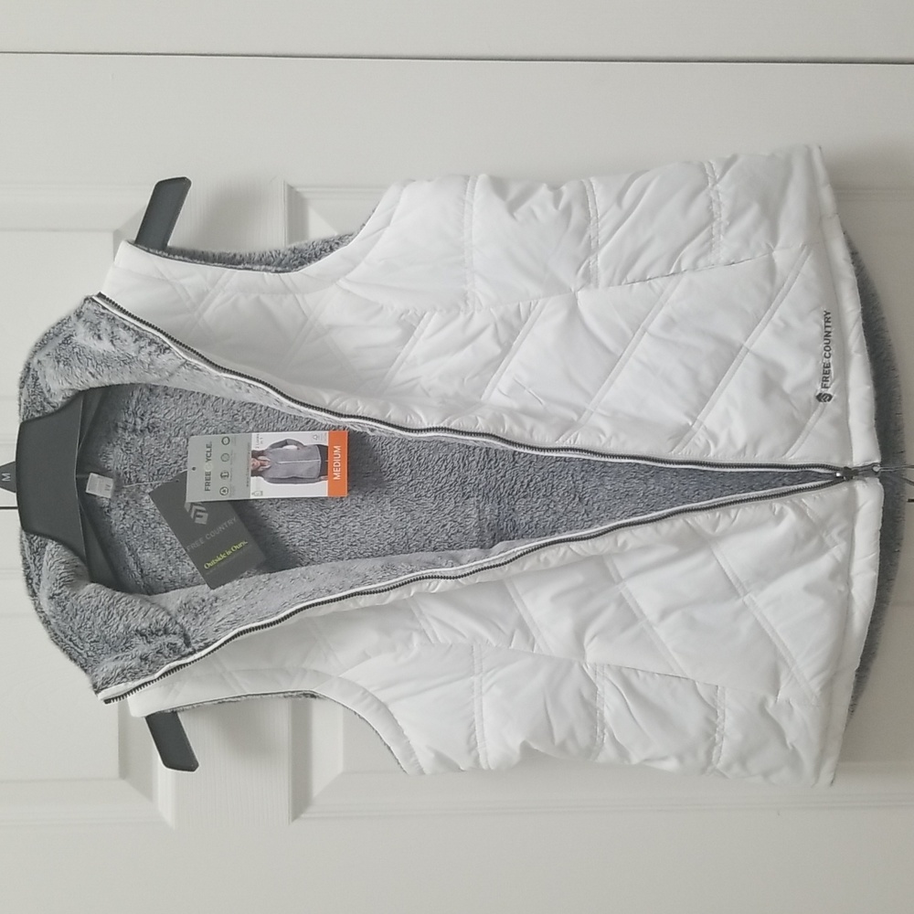 Free Country Reversible Vest NWT